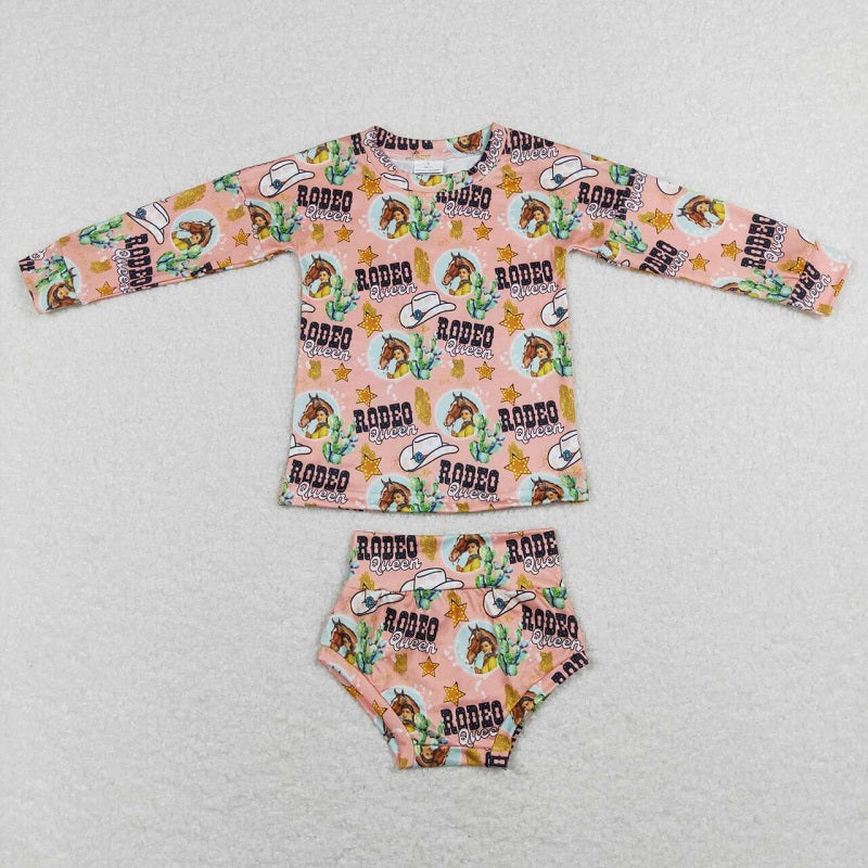 GBO0212 Cactus Star Long Sleeve Briefs Set