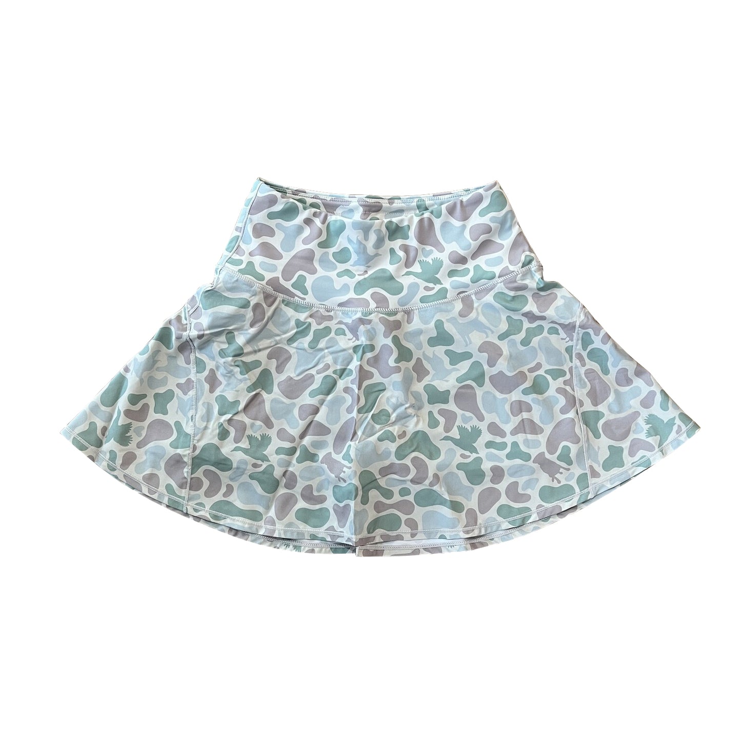 presale GLK0132 Adult Women Western Green Camo Yoga Skorts D 7.15