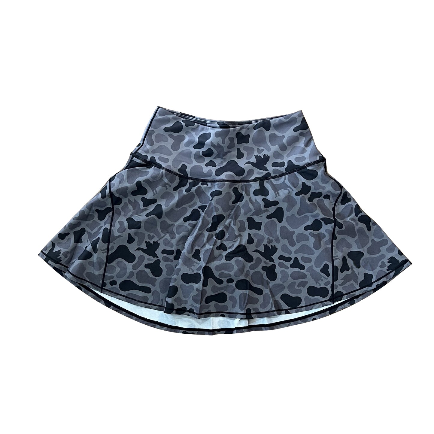 presale GLK0134 Adult Women Western Dark Gray Camo Yoga Skorts D 7.15