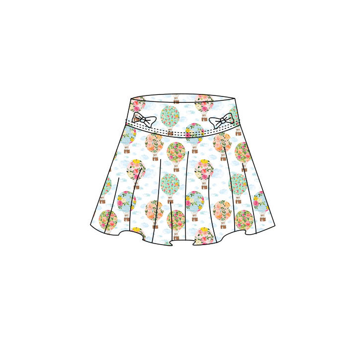 presale GLK0187 Baby Girls Flowers Hot Balloons Yoga Skirt Shorts Bottom D 1119