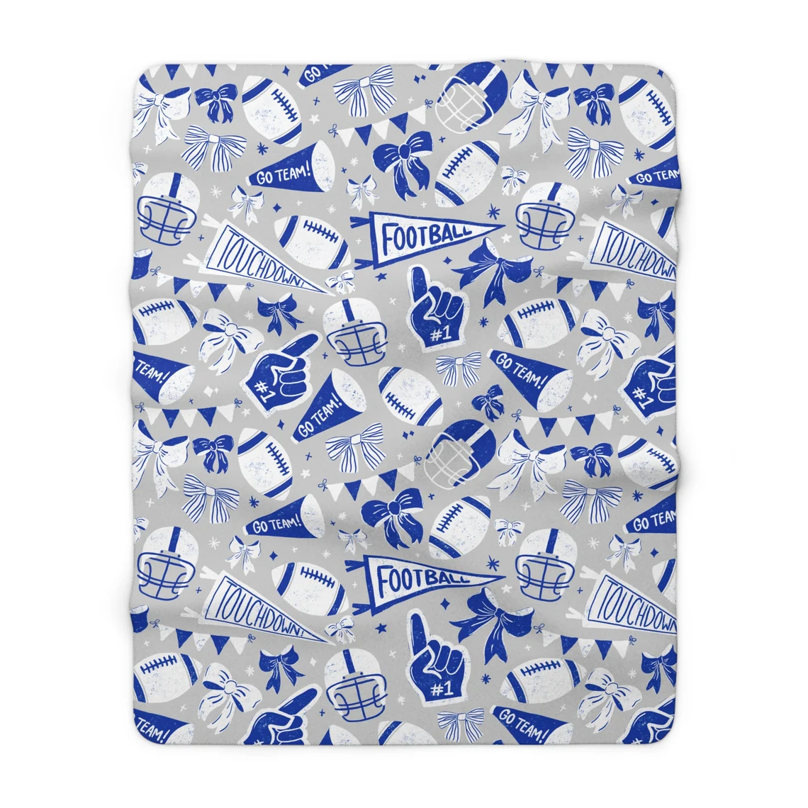 GSD2688 Baby Girls Team Blue Football Bows Vest Top Short Skirts Yoga Set D 7.21