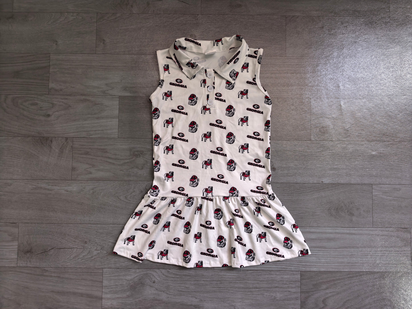 pre order team G dog polo dress