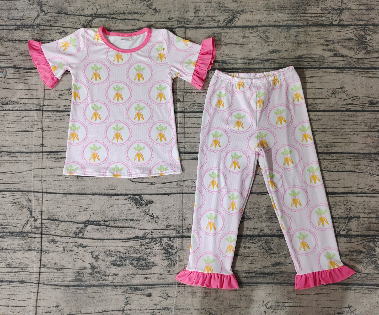 GSPO1992 Starfish Castle Shell Blue Short Sleeve Plaid Shorts Set D 3.10