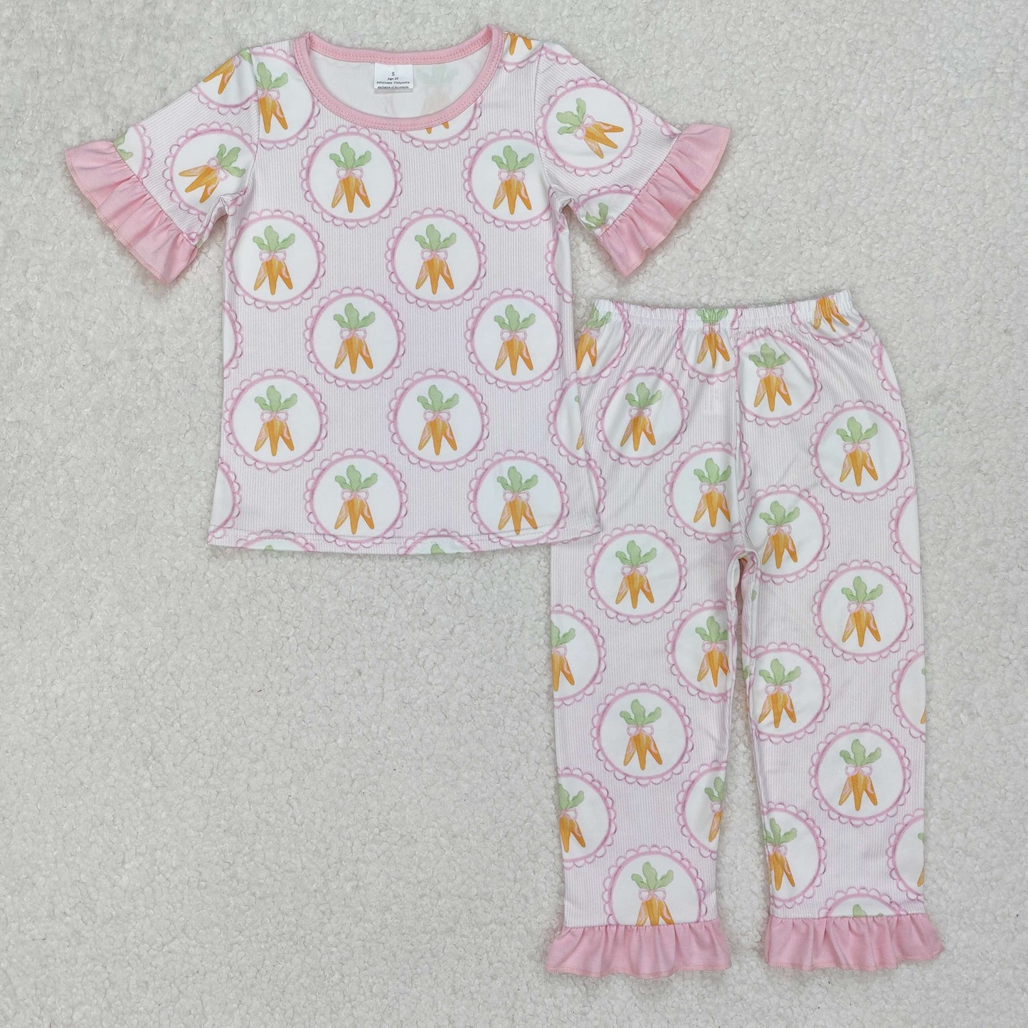 GSPO1992 Starfish Castle Shell Blue Short Sleeve Plaid Shorts Set D 3.10