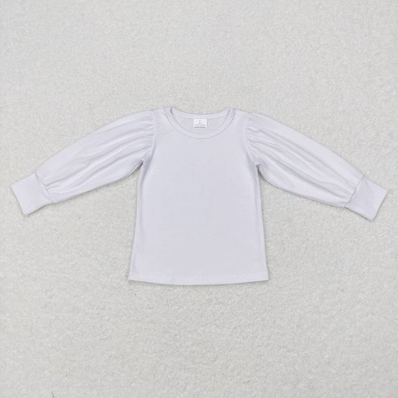 GT0370 White long sleeve top