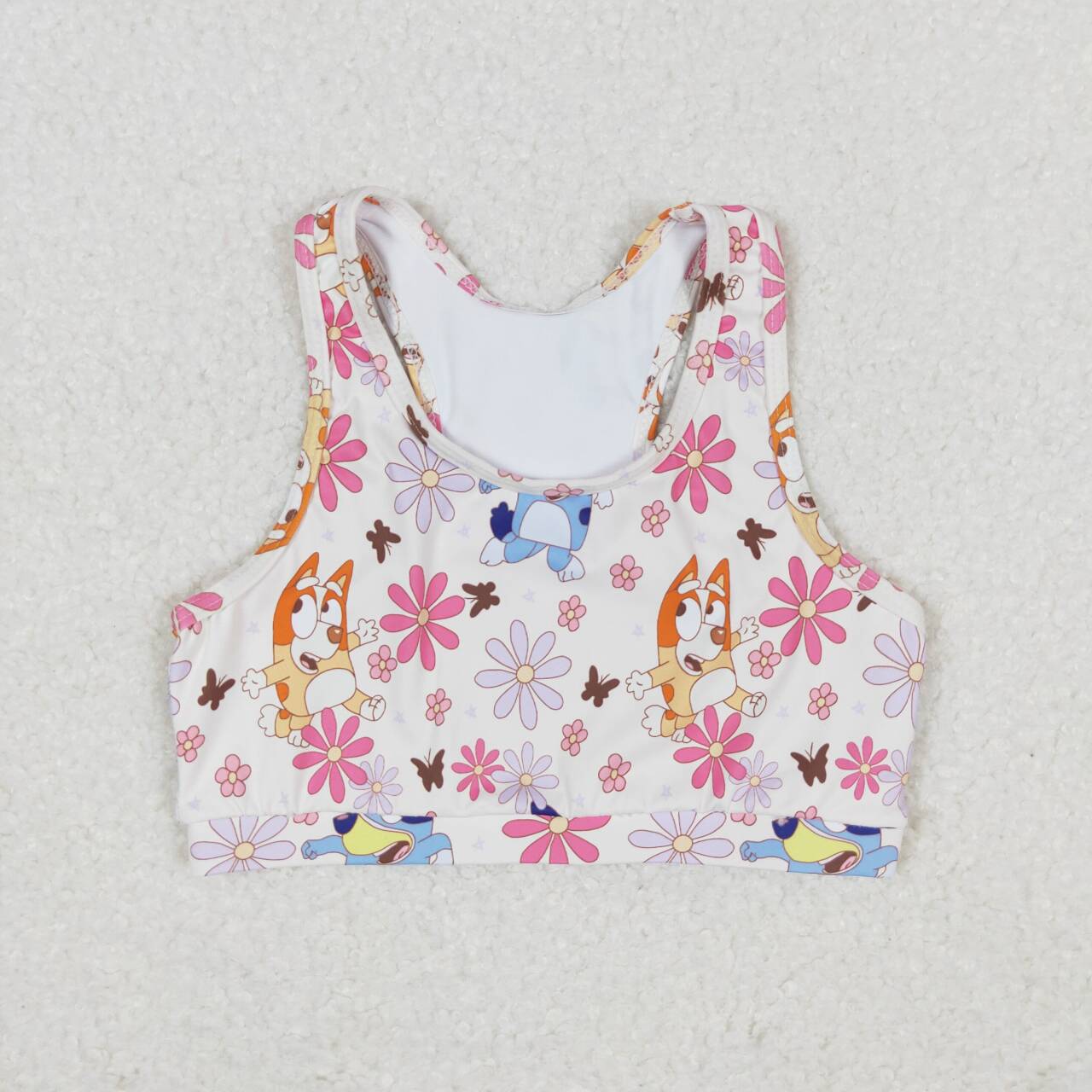 GT0516 Flower butterfly sleeveless top