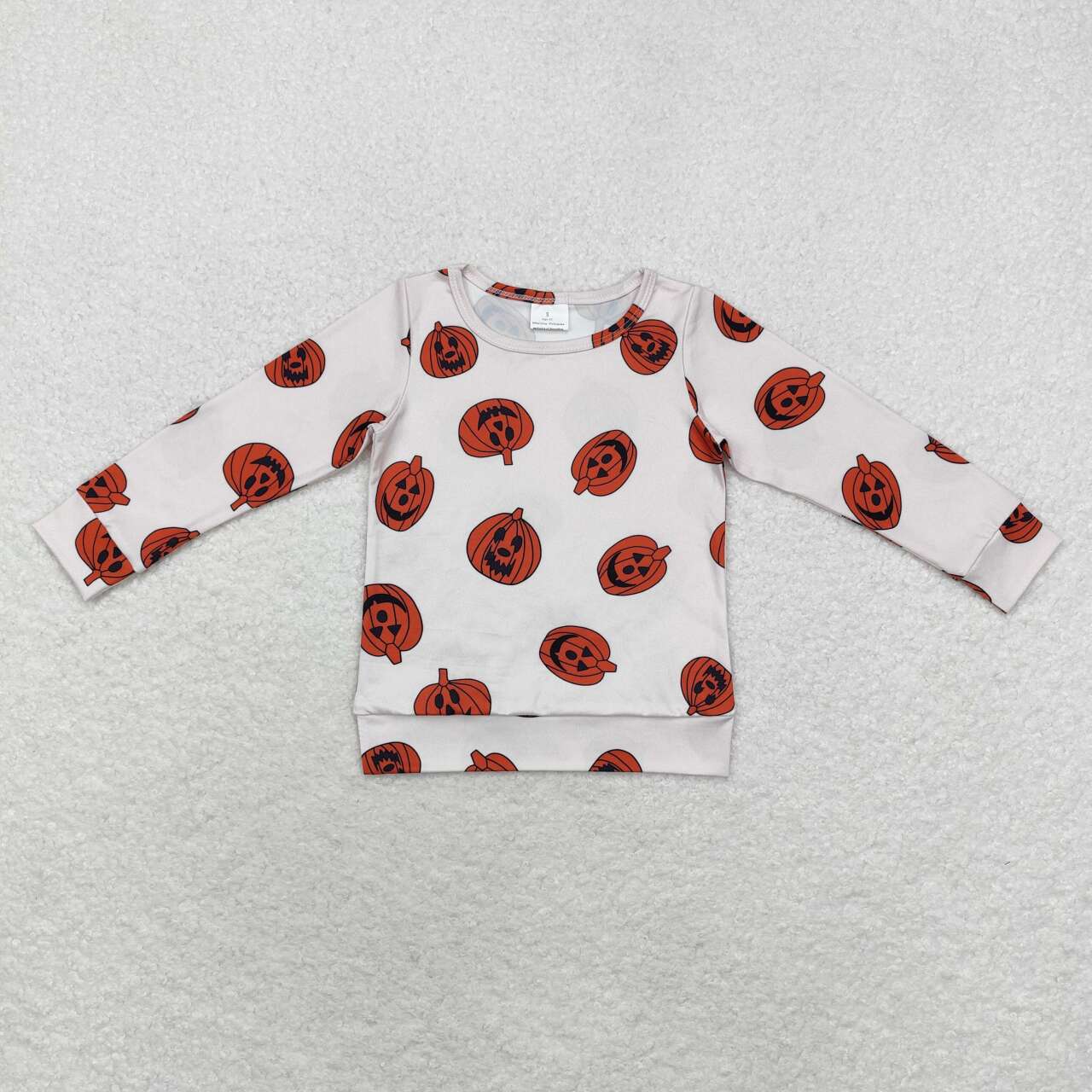 GT0700 Halloween Pumpkin Long Sleeve Top