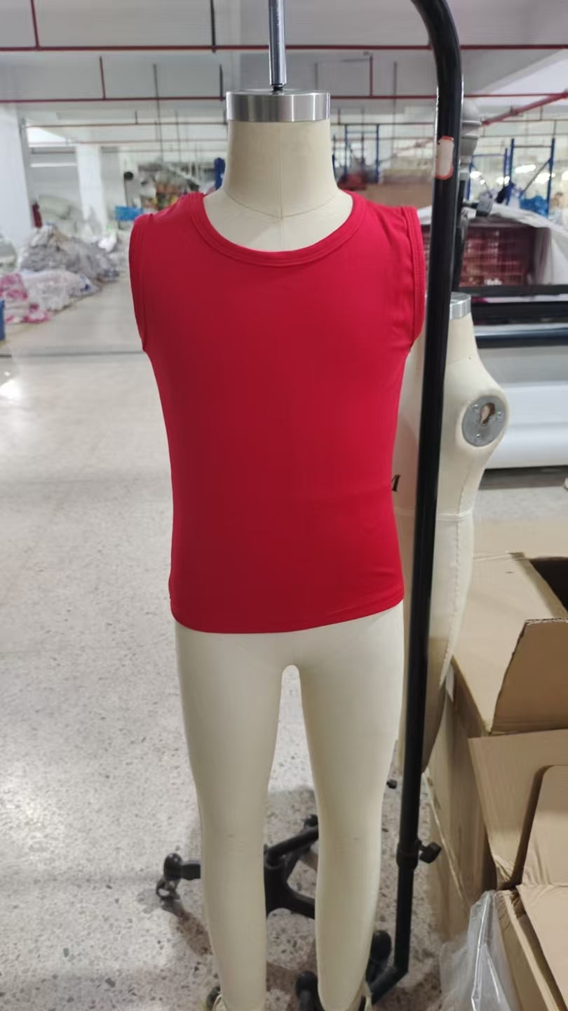 GT0981 Baby Girls Red Sleeveless Vests Top D 5.16