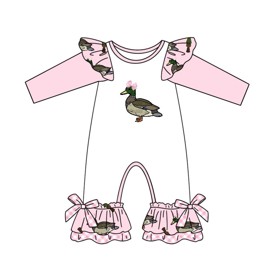presale LR2099 Light Purple Camouflage Zipper Long Sleeve Bodysuit 2024 10.14