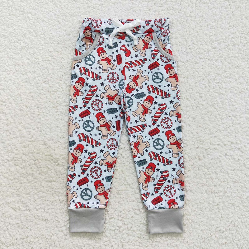 P0289 Gingerbread Man Star Skateboard Trousers