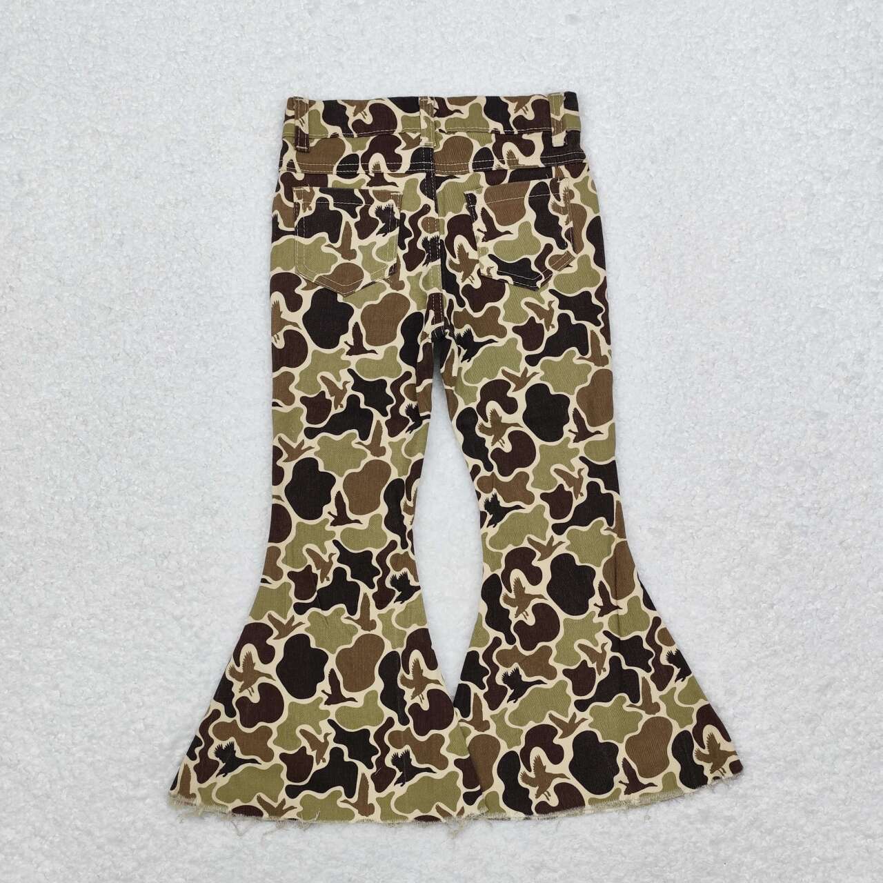 P0529 Duck camouflage denim trousers