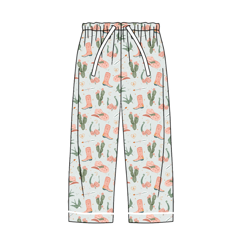 presale P0661 Adult female cactus cowboy hat boots green trousers 2024 9.9