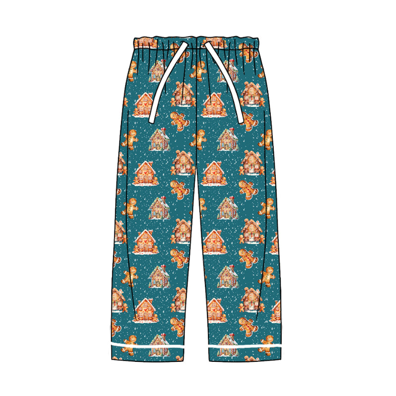 presale P0664 Adult Male Gingerbread House Pants 2024 9.12