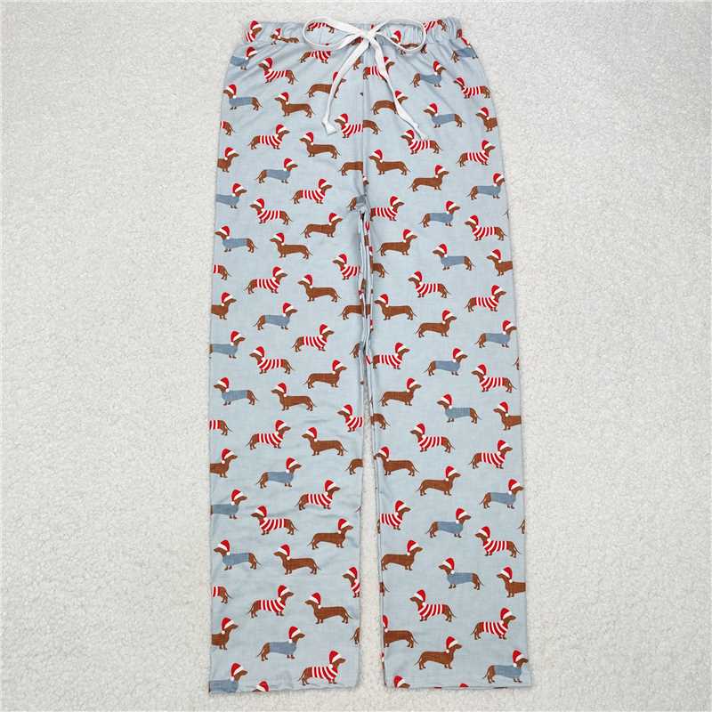 Family Girls Boys Christmas Dachshund Pajamas Rompers Clothes Sets