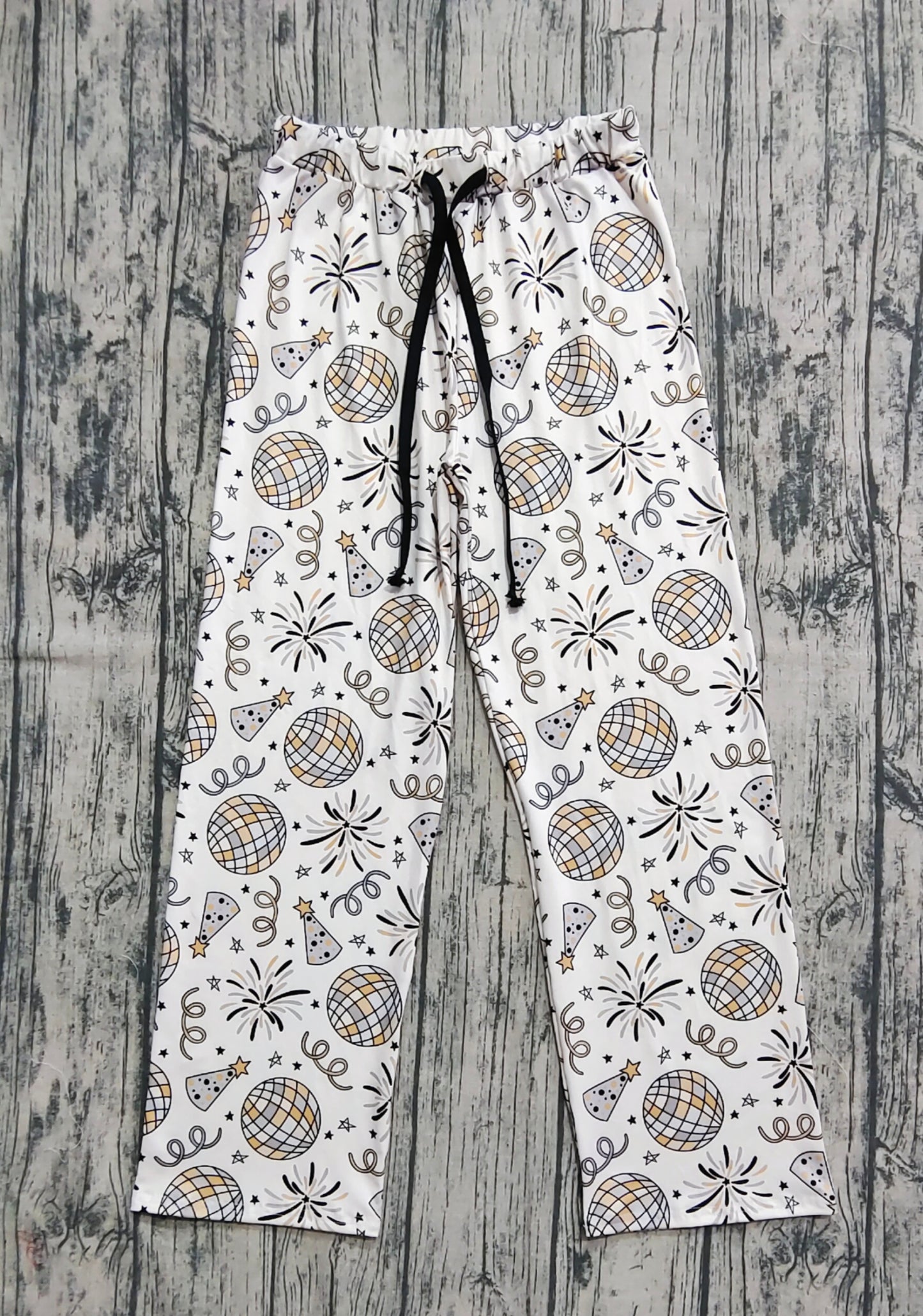 P0792 Adult Women Birthday's Hats Flame Pants D 829