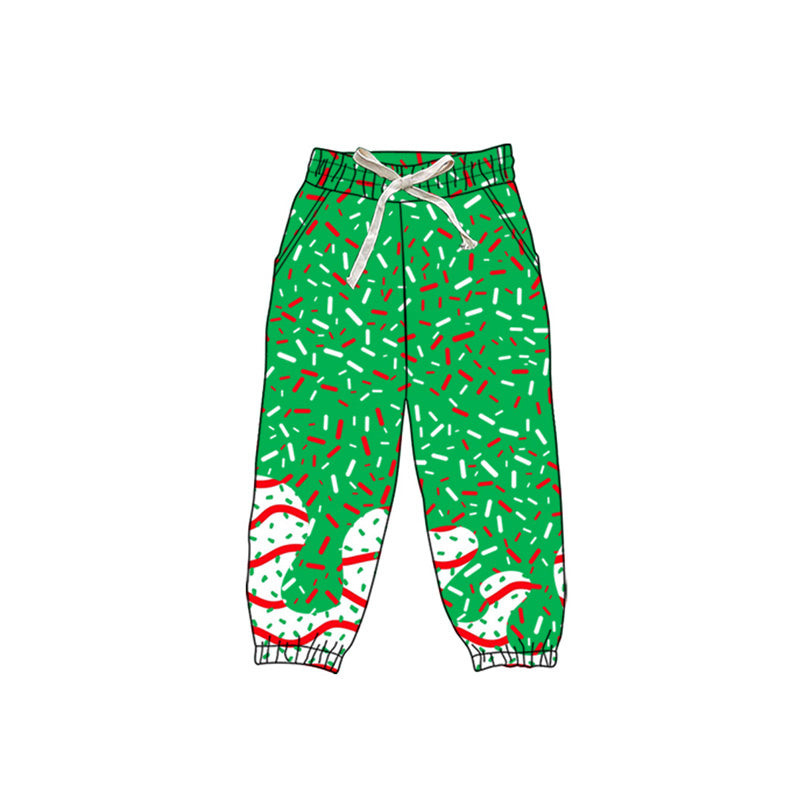 presale P0825 Adult Women Drip Christmas Trees Yoga Team Pants D 8.6