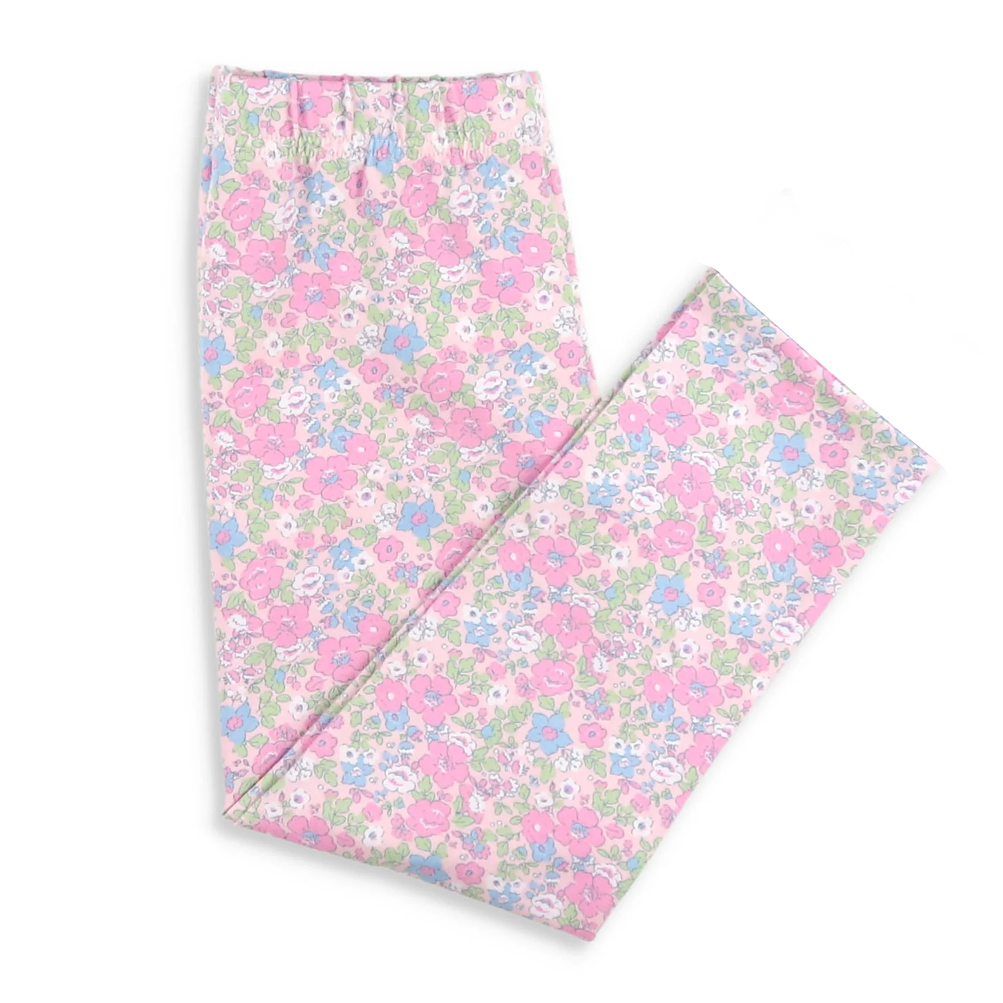 presale P0871 Baby Girls Pink Flowers Leggings Pants D 922