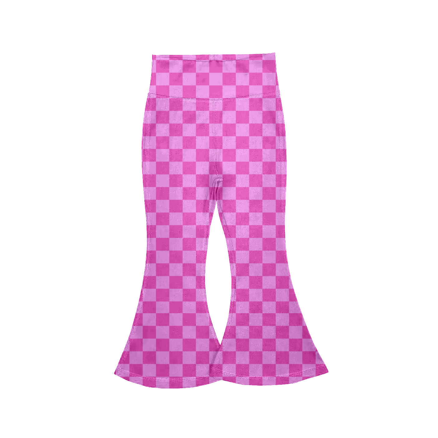 Pre order pink checkered athletic pants active trousers