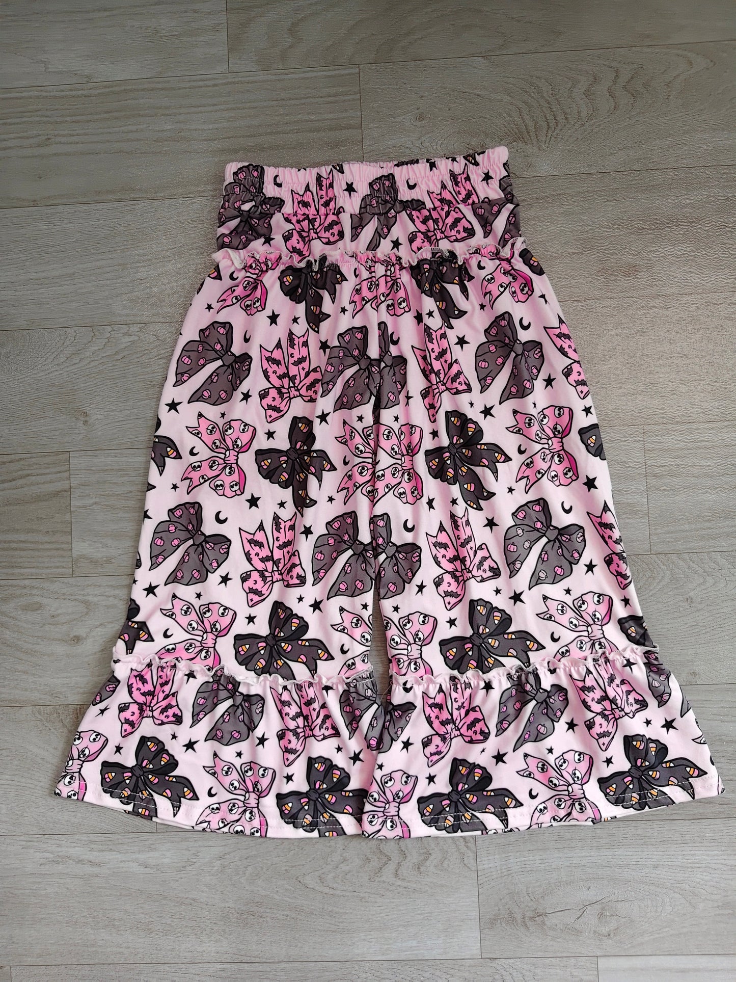pre order Halloween bows girls pants