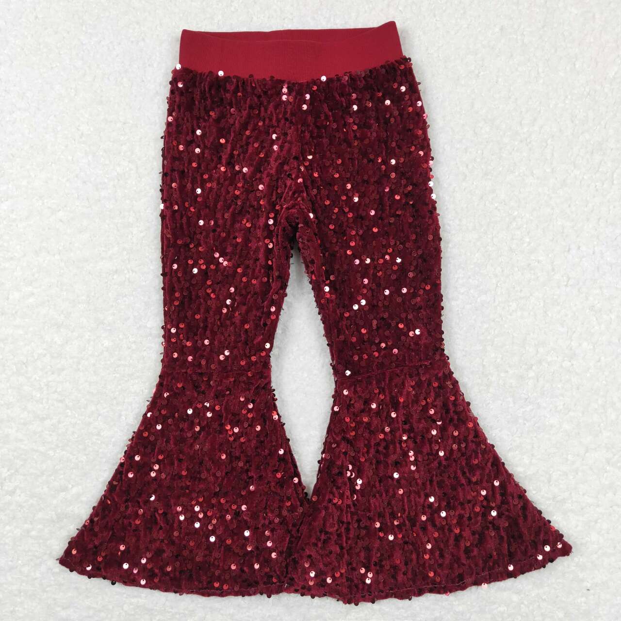 P0338 Baby Girls Party Fuchsia sequined trousers D 6.25