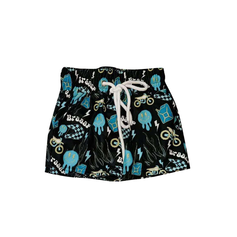 presale S0488 Blue lightning black swim trunks 2025 1.8