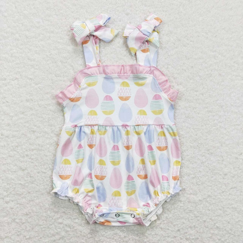 SR0900 Easter egg pink lace vest jacket