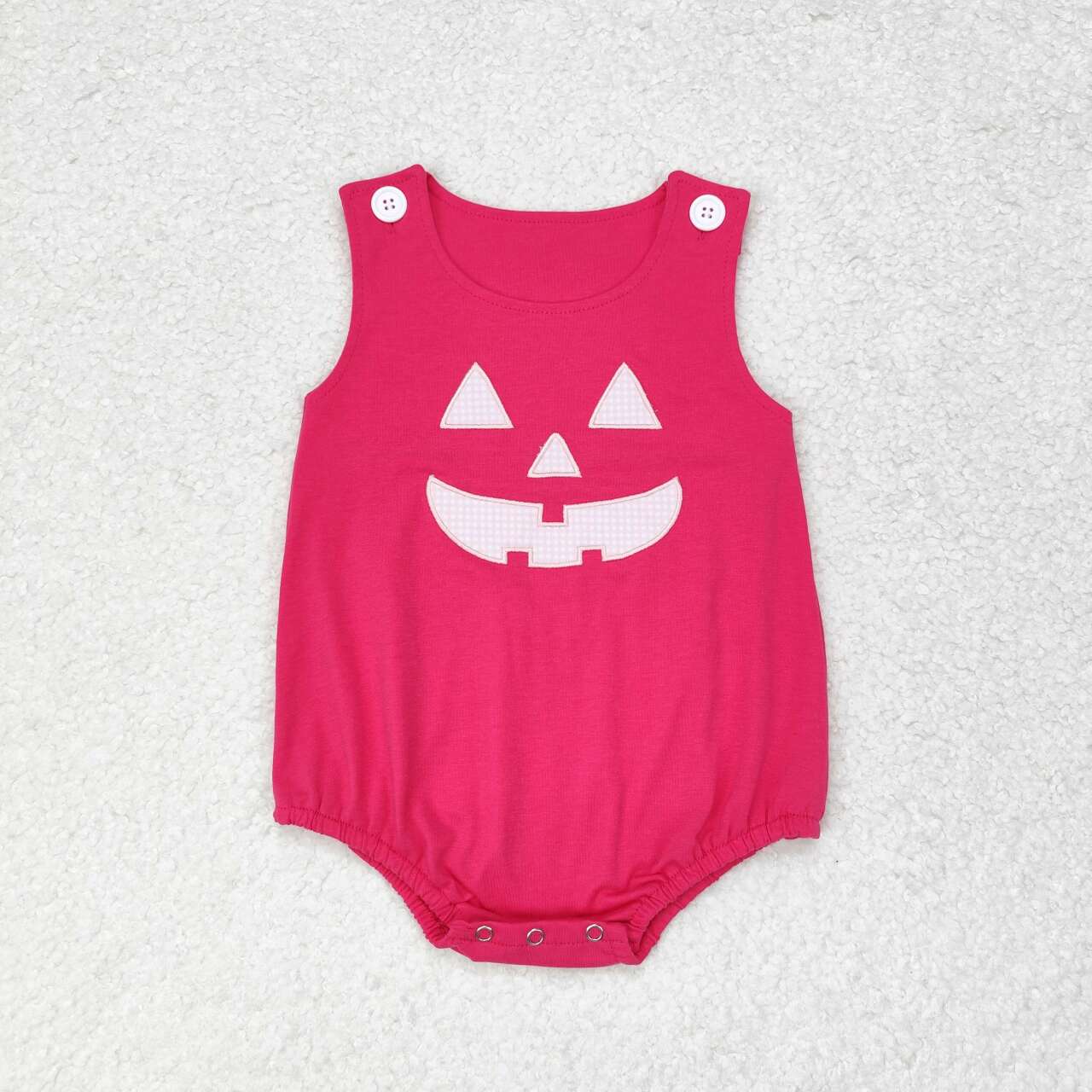 LR1171 Halloween Pink Plaid Lace Long Sleeve Rose Red Vest Bodysuit Set