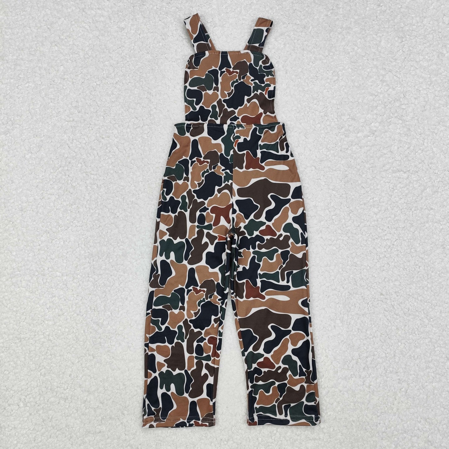 SR1988 Camouflage Beige Bib Bodysuit