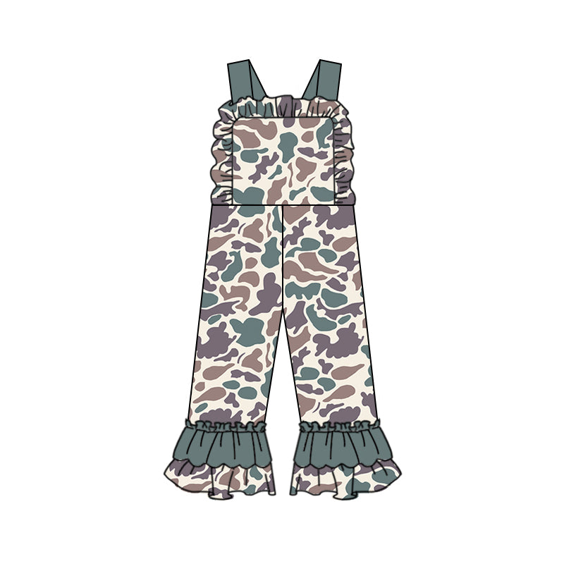presale SR1995 Camouflage Beige Lace-Up Suspender Bodysuit 2024 9.18