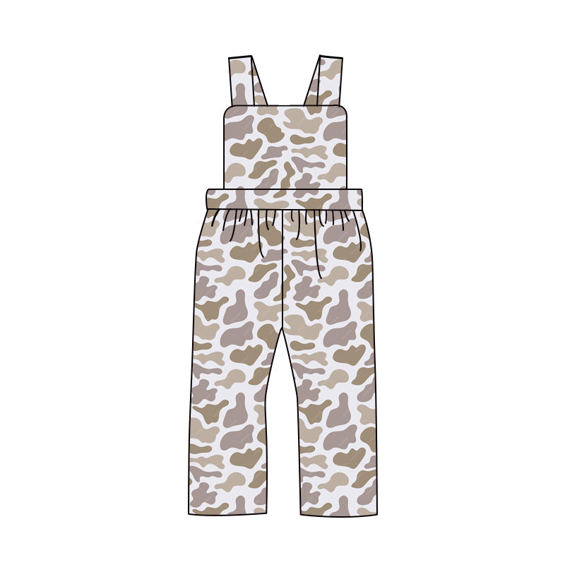 presale SR1998 Camouflage grey and brown bib bodysuit 2024 9.18