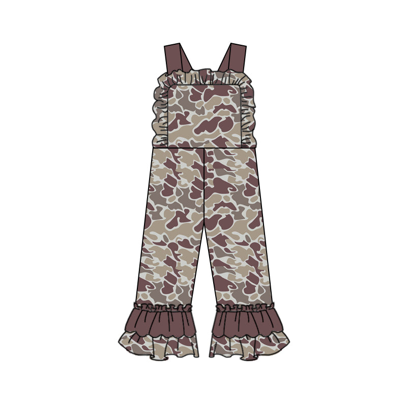 presale SR1999 Camouflage lace bib bodysuit 2024 9.18