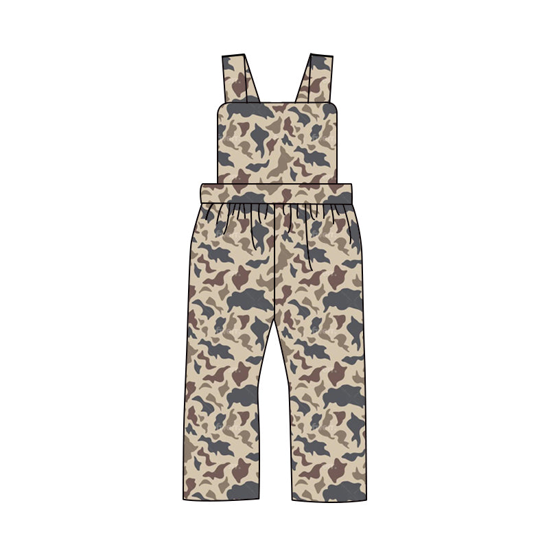 presale SR2004 Camouflage grey and brown bib bodysuit 2024 9.18