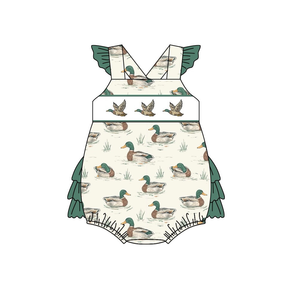presale SR2127 Beige vest bodysuit with duck green lace 10.25