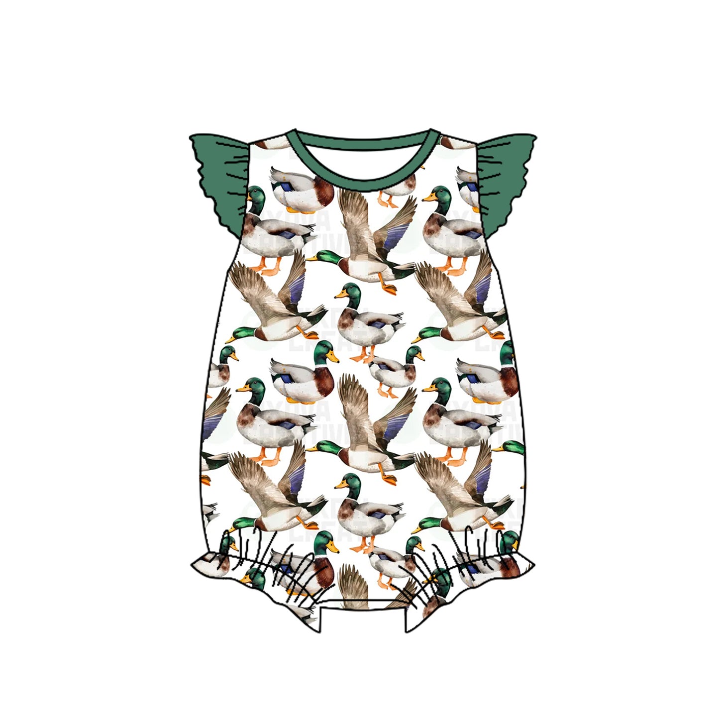 presale SR2236 Duck Green Lace White Tank Bodysuit 2024 .11.8