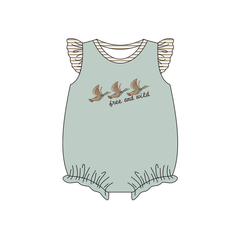 presale SR2357 Duck Teal Vest Bodysuit 2024 11.29