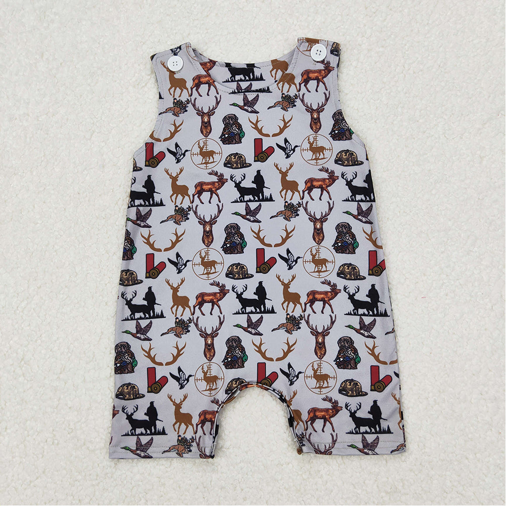 SR2539 Baby Infant Boys Deer Camo Hunting Rompers D 3.18