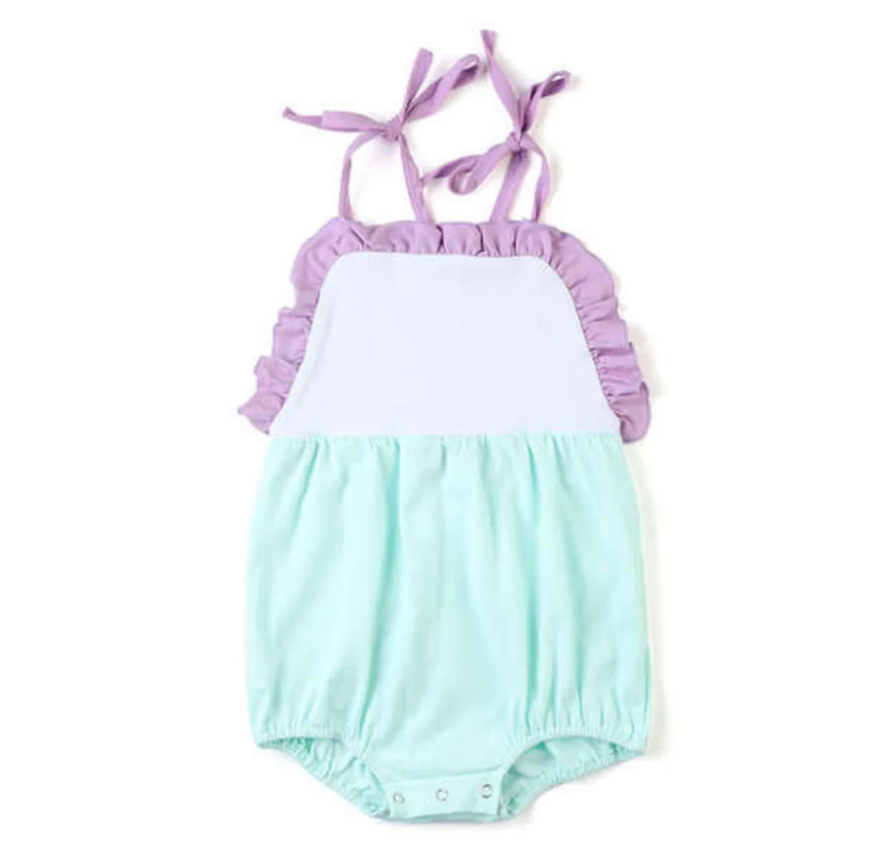 Pre order cotton solid suspender bubble