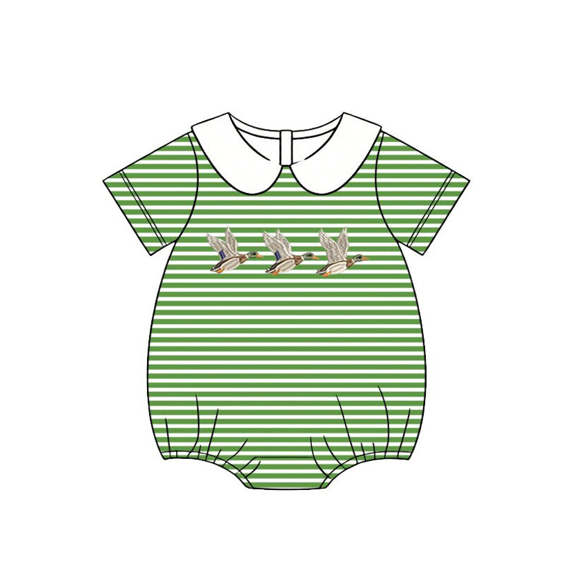 Pre order stripes duck bubble boy baby clothes