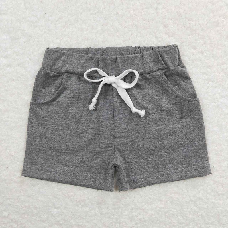 SS0133 Light gray pocket shorts