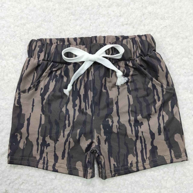 SS0201 Camouflage Army Green Shorts D 4.7