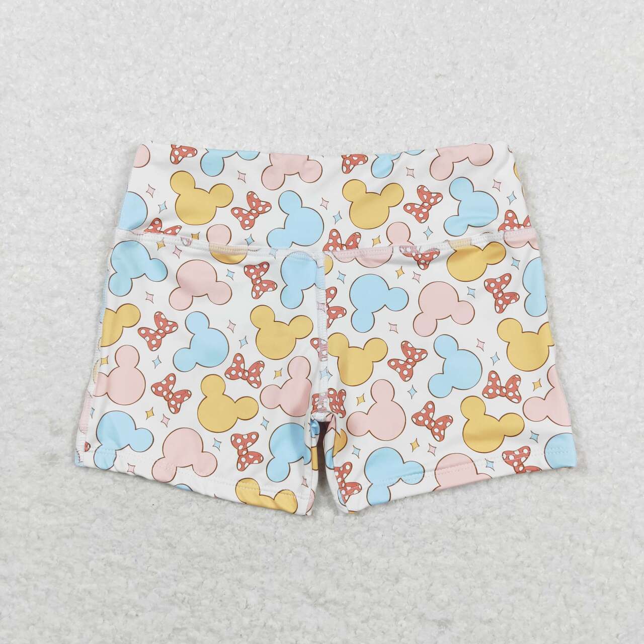 SS0212 cartoon bow shorts
