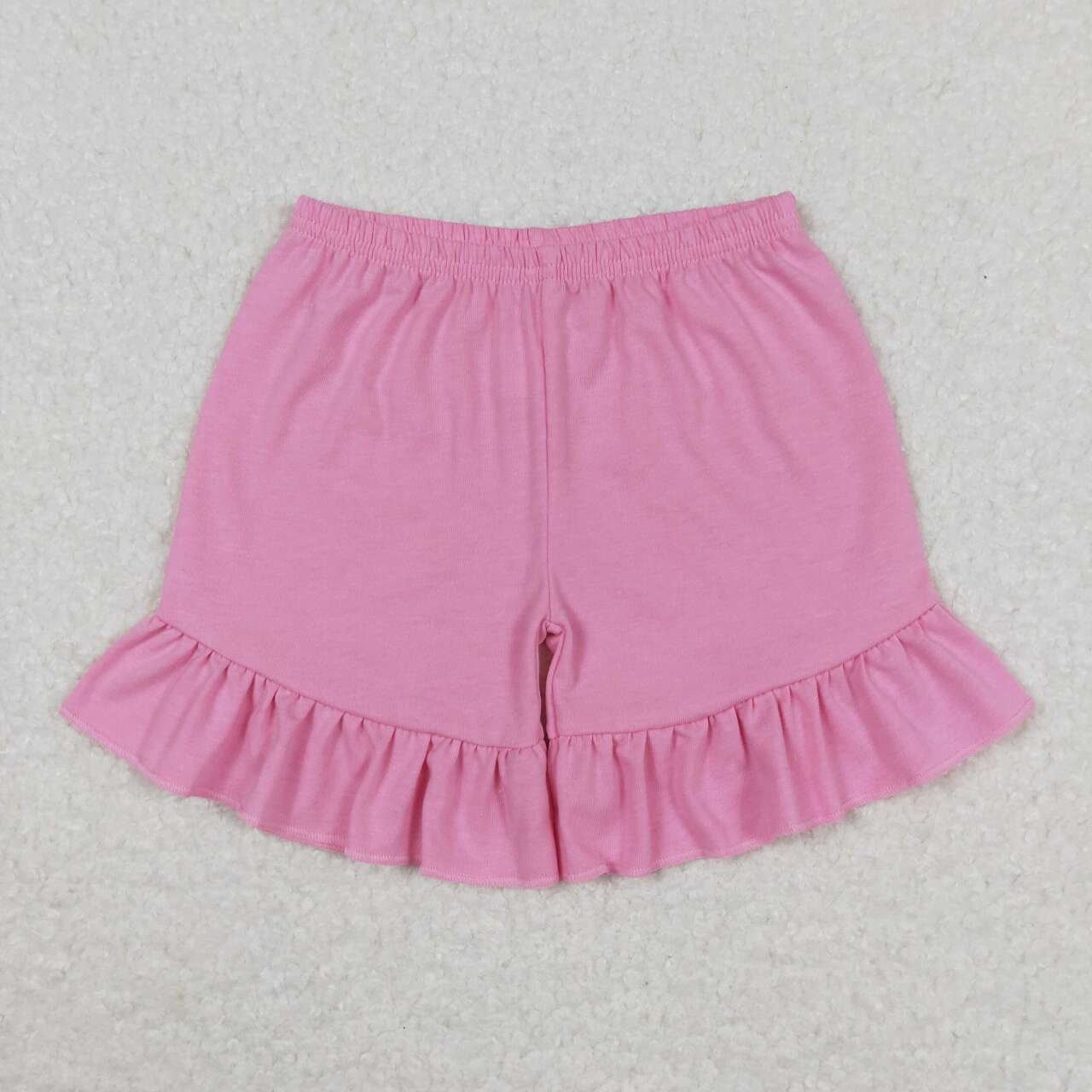 SS0271 Pink one layer lace shorts