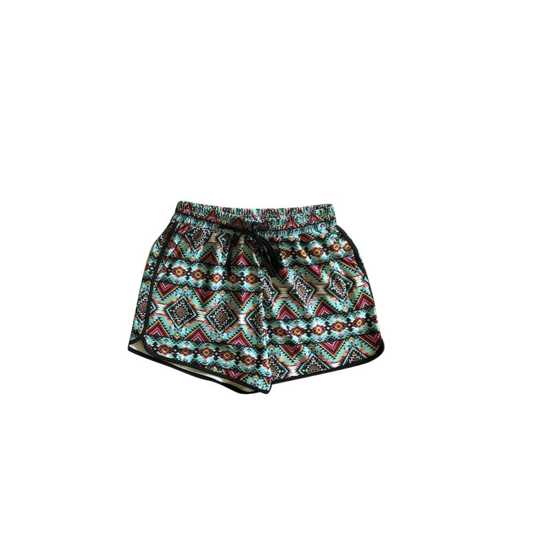 presale SS0452 Adult Women Western Aztec Summer Shorts D 2.11