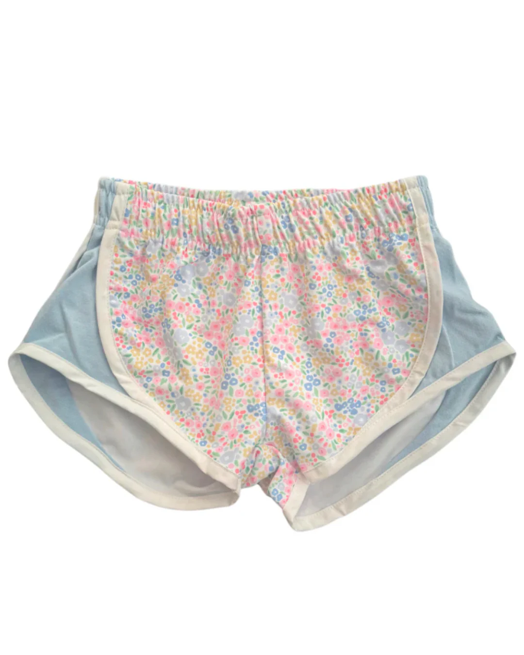 presale SS0522 Baby Girls Blue Floral Strawberry Shorts Bottoms D 4.2