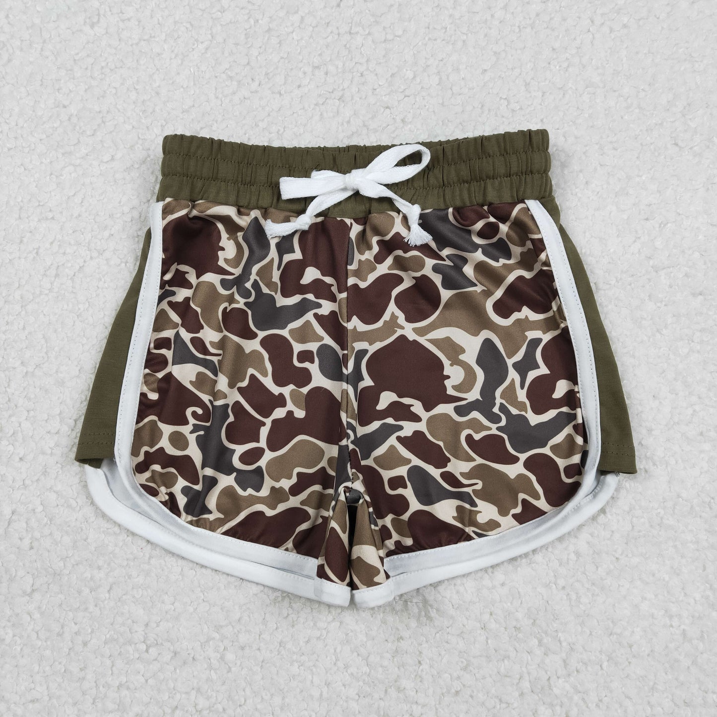 Sibling Baby Girls Southern Hunting Camouflage Shorts Bottoms Children's Casual Wear for Girls
