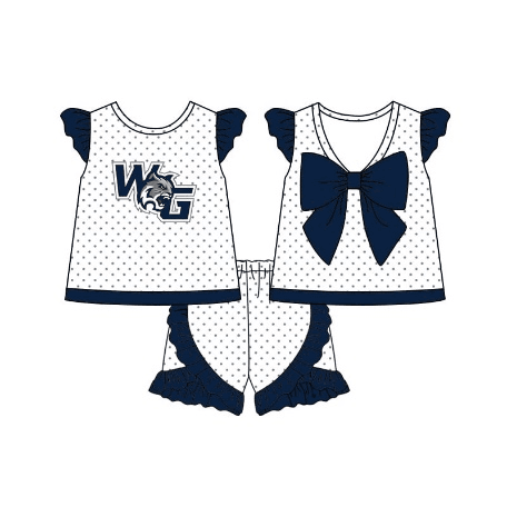 Custom baby girl set MOQ3