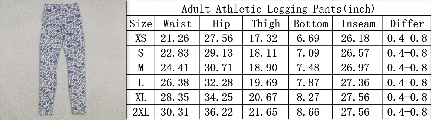 adult athletic camo pants