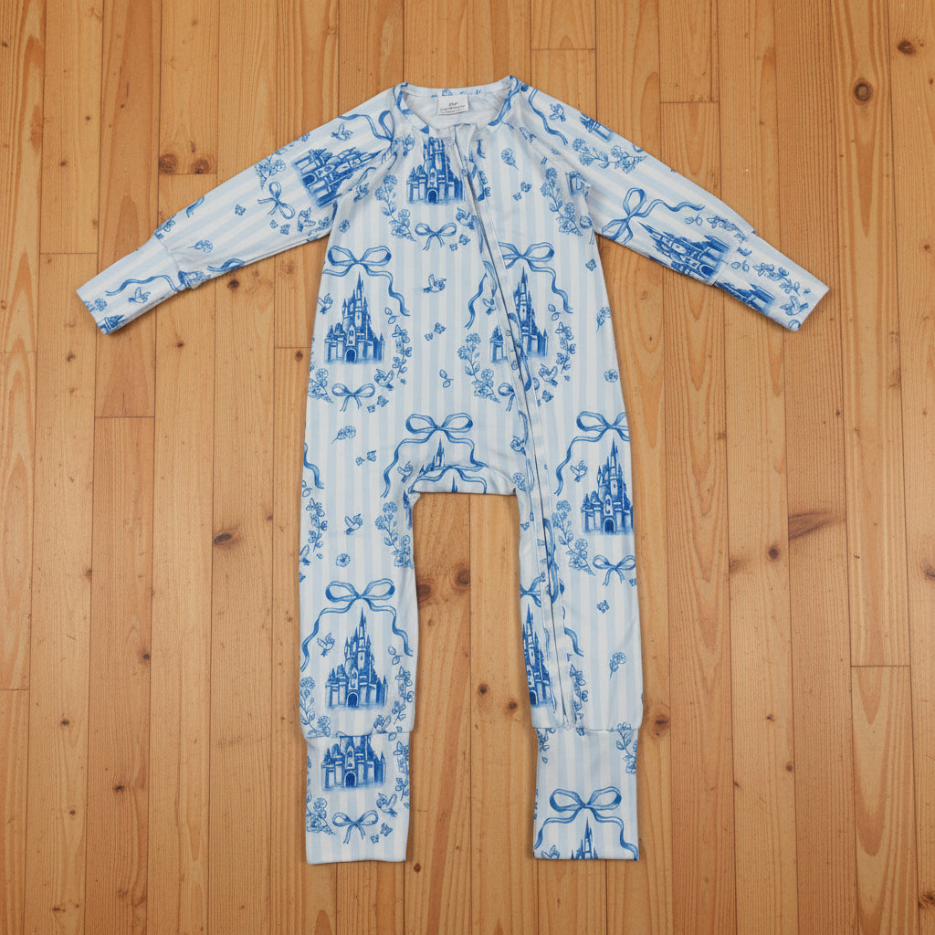 blue castle zipper sleeper