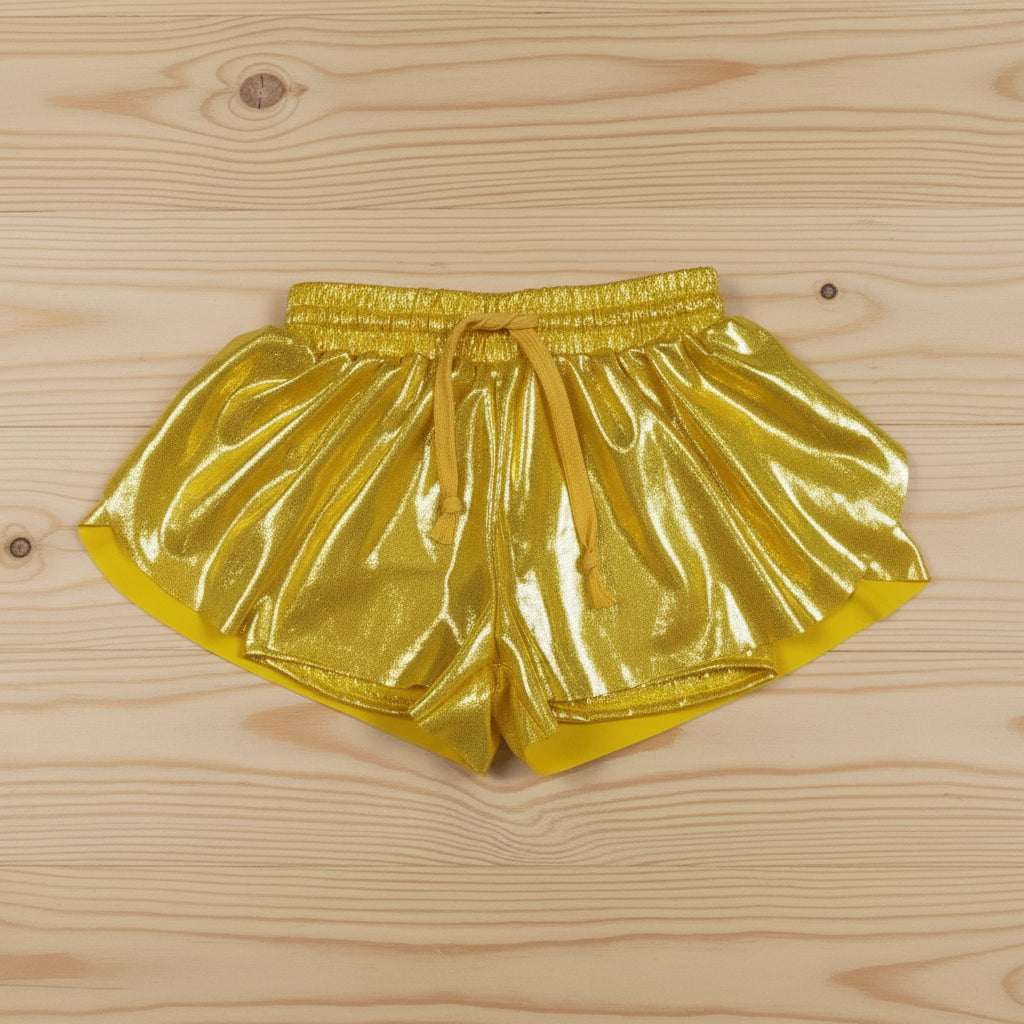 golden shorts