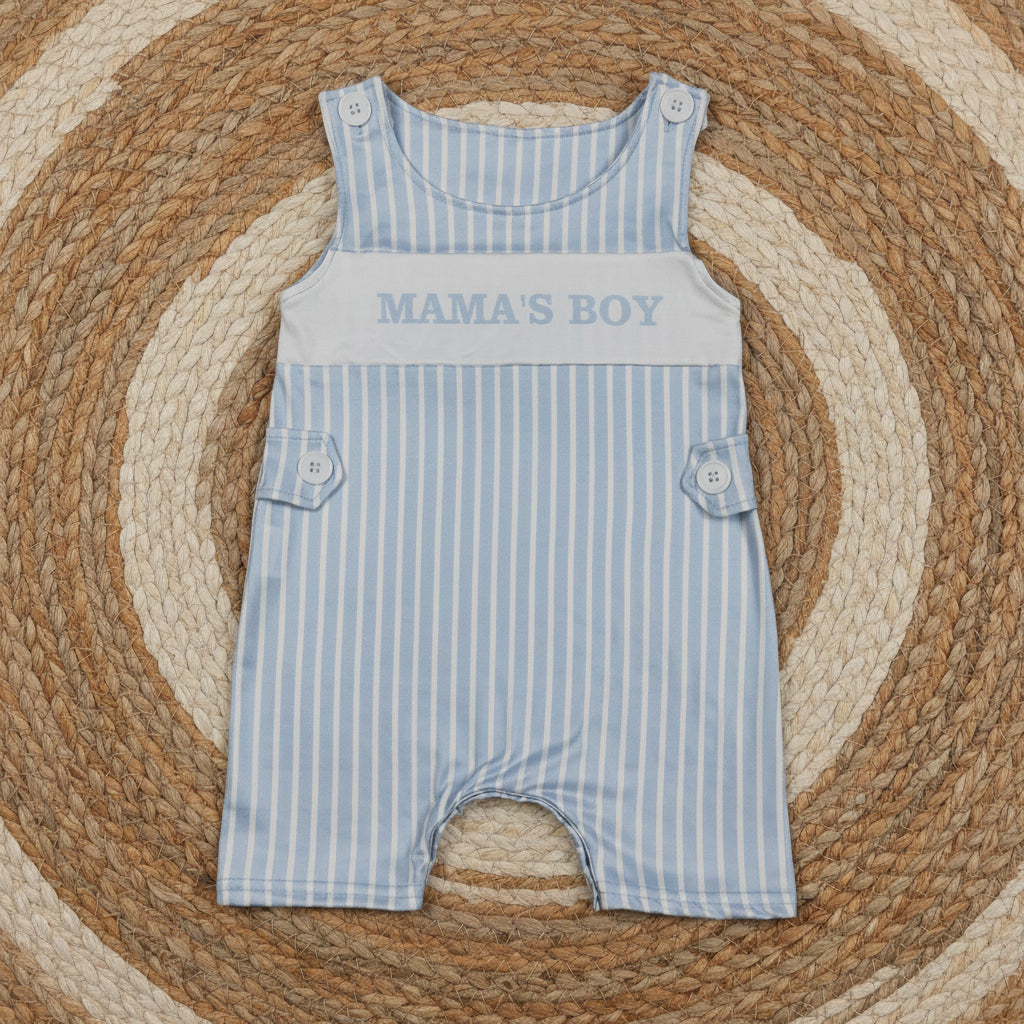blue stripes mama's boy Jon Jon